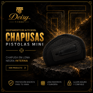 Chapusas Pistolas Mini