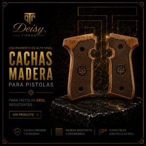 Cachas Madera Para Pistolas