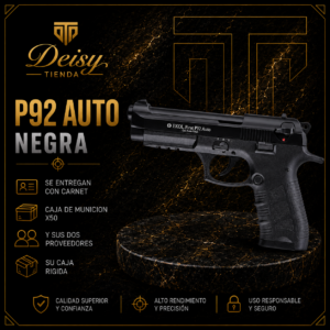 P92 AUTO NEGRA
